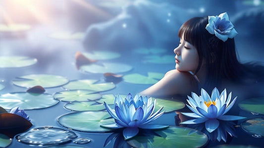 Sueños lúcidos con loto azul