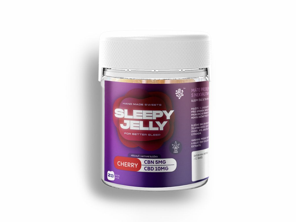 Sleepy Jelly CBN/CBD cereza 20 unidades