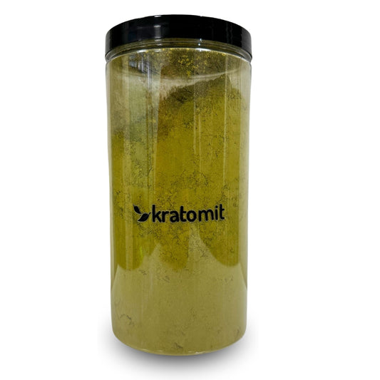 Tarro de plástico de 1410 ml con tapa de rosca Kratomit