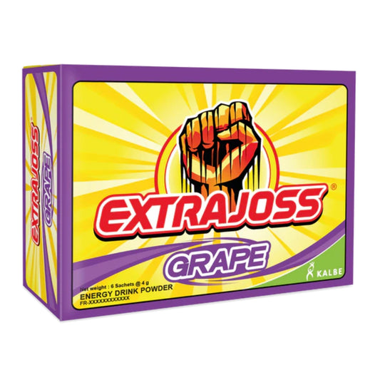 Extra Joss Grape - Bebida energética de Indonesia | Polvo