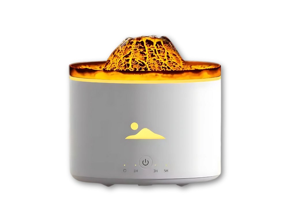 Difusor de aromas Volcano con simulación de lava