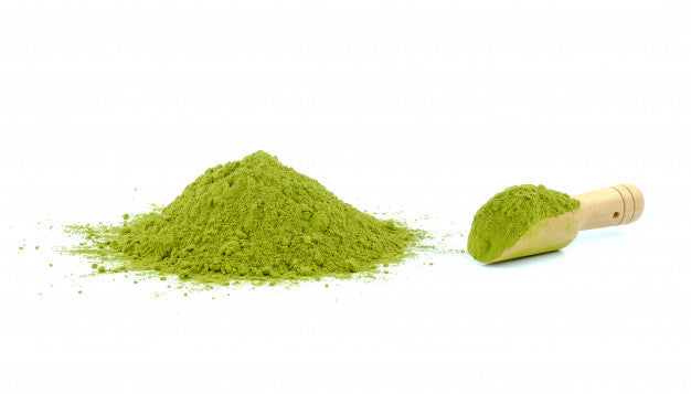 Polvo de té matcha