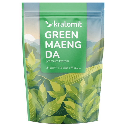 Polvo de kratom verde Maeng Da