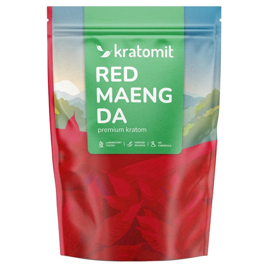 Polvo de Kratom Maeng Da rojo