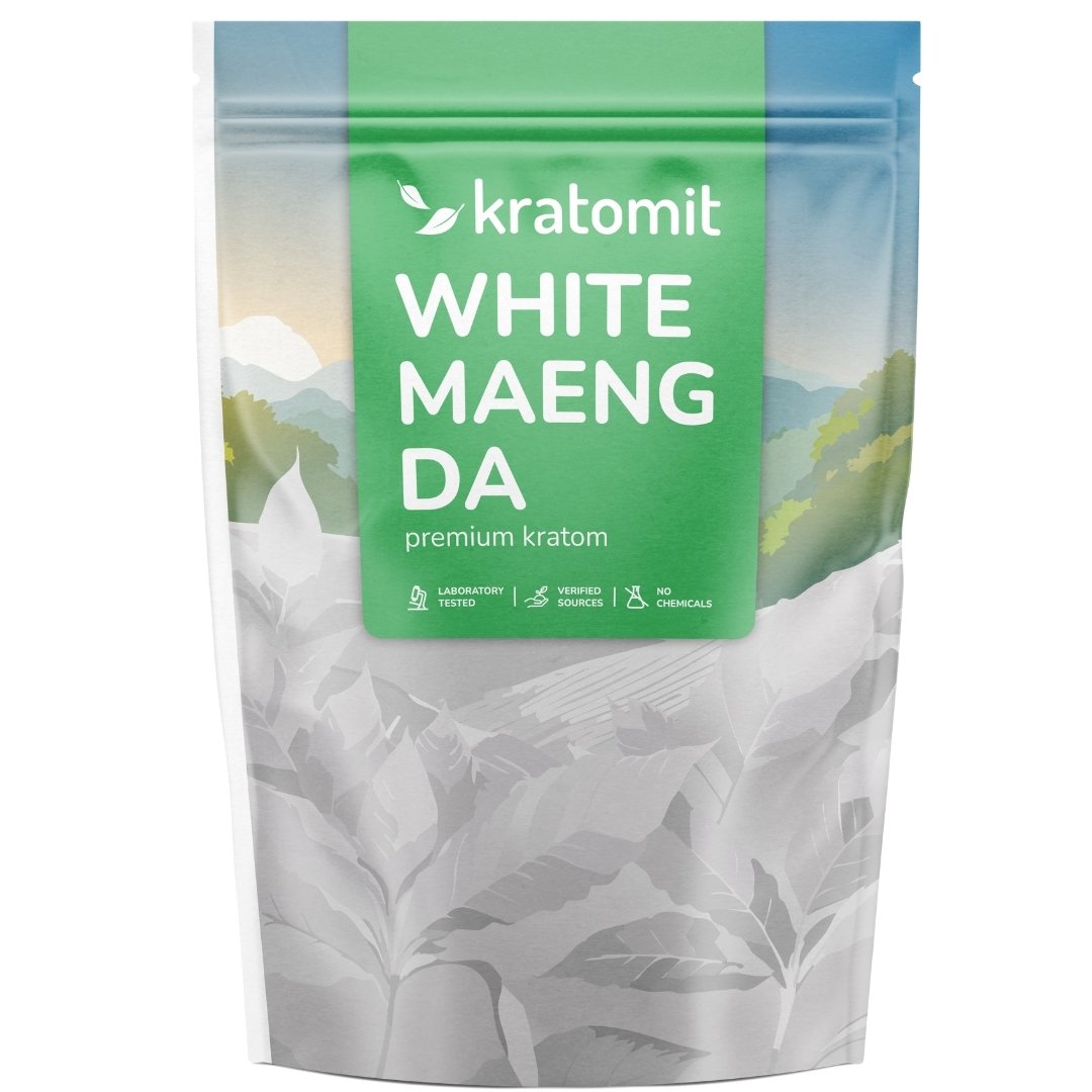 Polvo de Kratom Maeng Da blanco