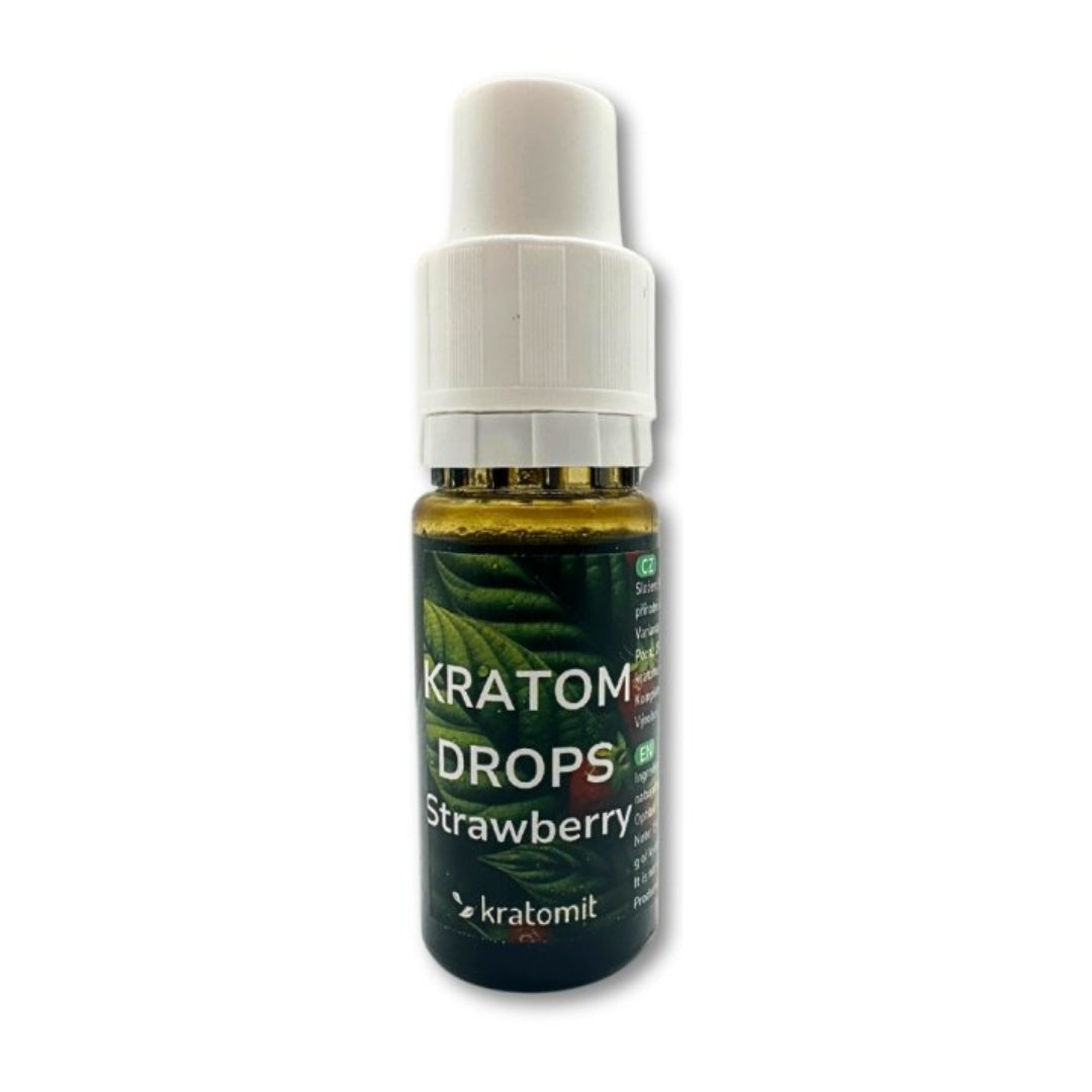 Extracto de kratom con sabor a fresa, 10 ml