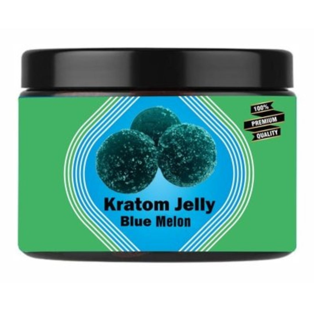 Caramelo de kratom con sabor a melón azul