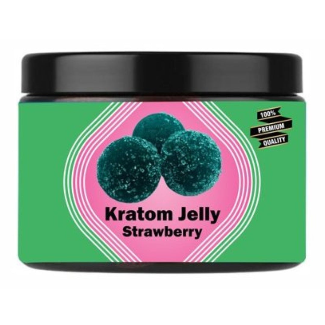 Caramelo de kratom con sabor a fresa