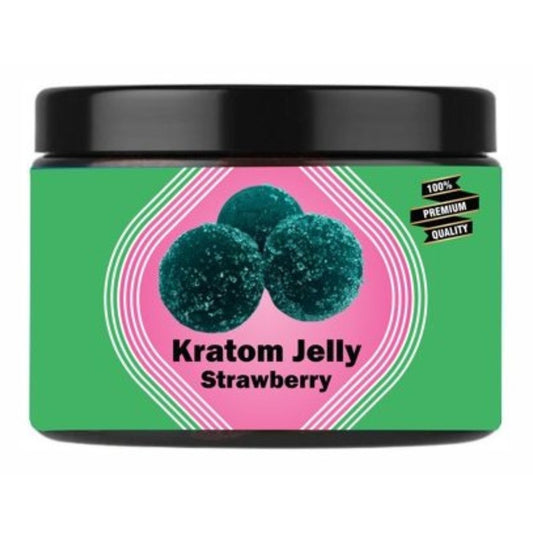 Caramelo de kratom con sabor a fresa