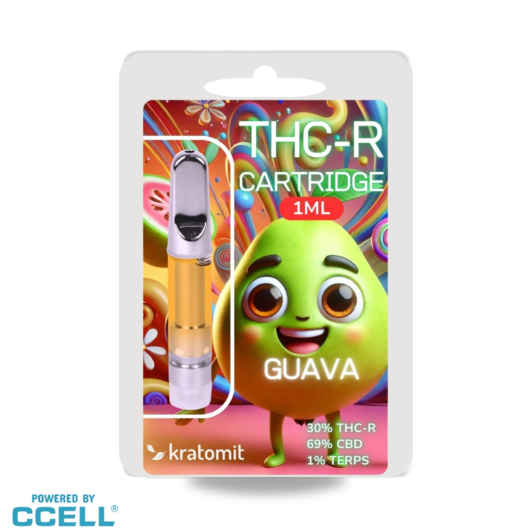 Cartucho THC-R Guayaba 1 ml