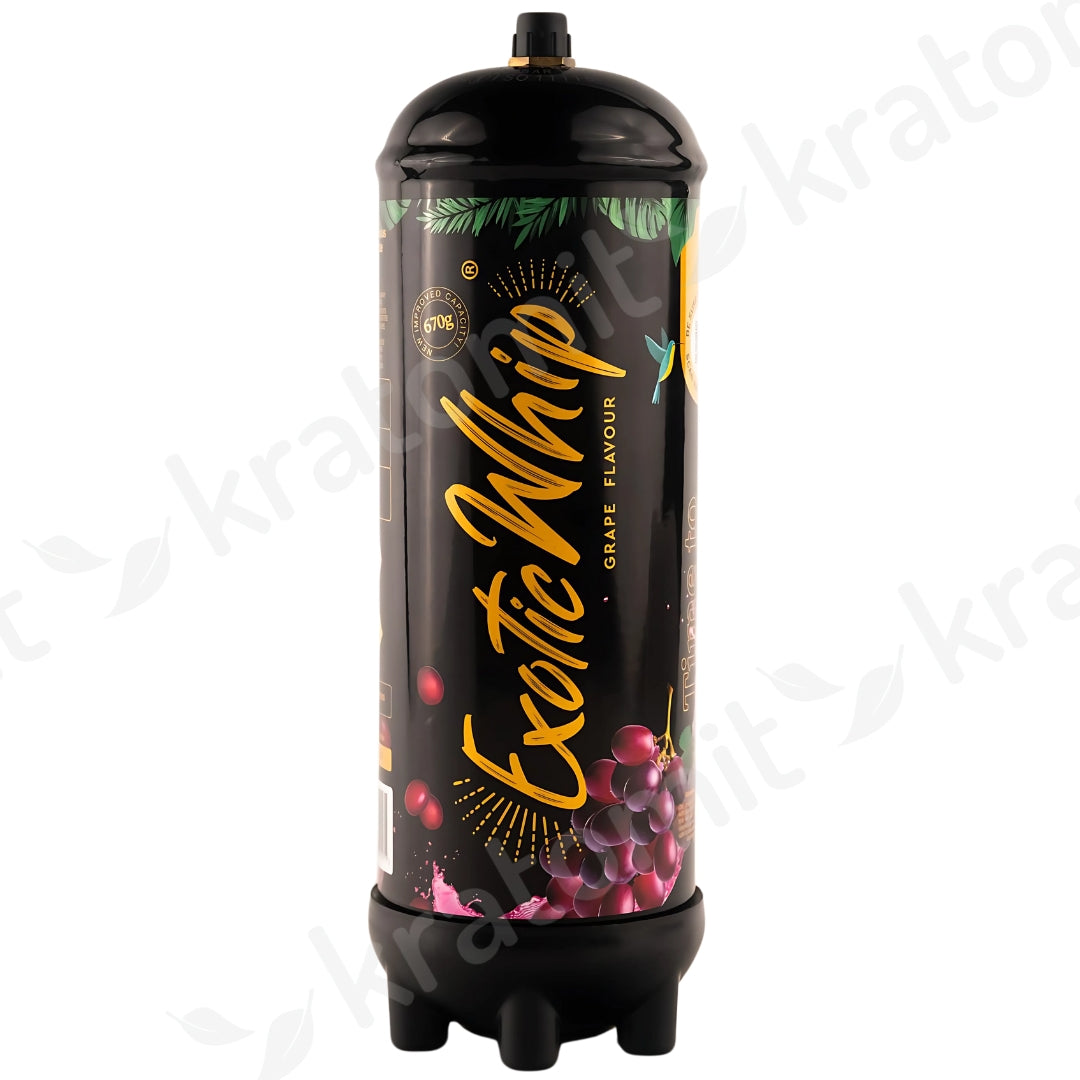 Cargadores de crema batida exótica 670 g - uva