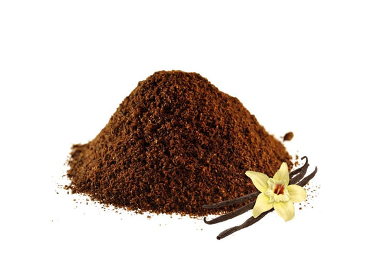Polvo molido de vainilla