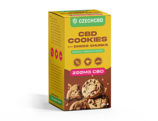 Galletas de CBD con chispas de chocolate - 200 mg de CBD