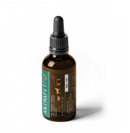 Aceite de salmón CBD Animapet 5% para perros - 10 ml
