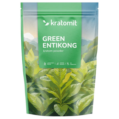 Polvo de kratom verde Entikong 