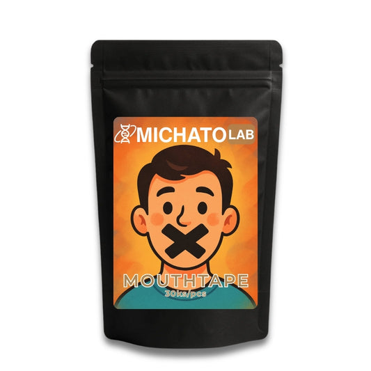 Cinta adhesiva para la boca que favorece la respiración nasal