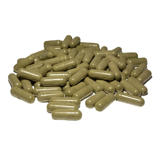 Cápsulas de Kratom Maeng-da blanco 