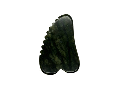 Piedra de masaje Gua Sha de jade
