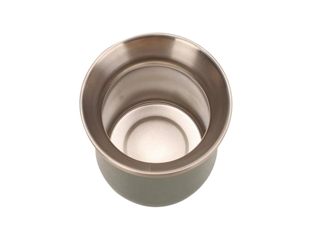 Calabaza de acero inoxidable para yerba mate