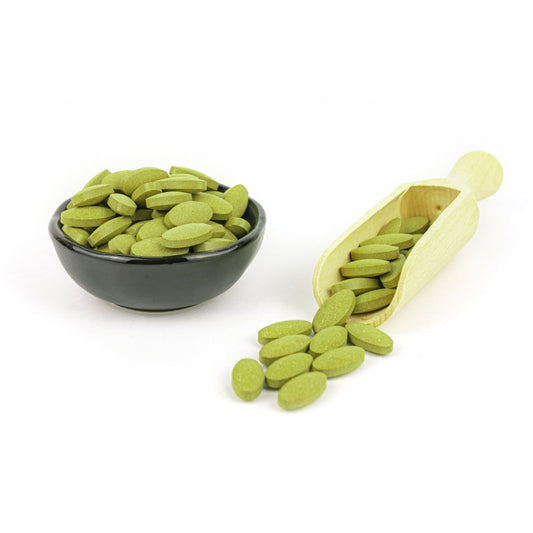 Tabletas de Kratom Maeng-da blanco